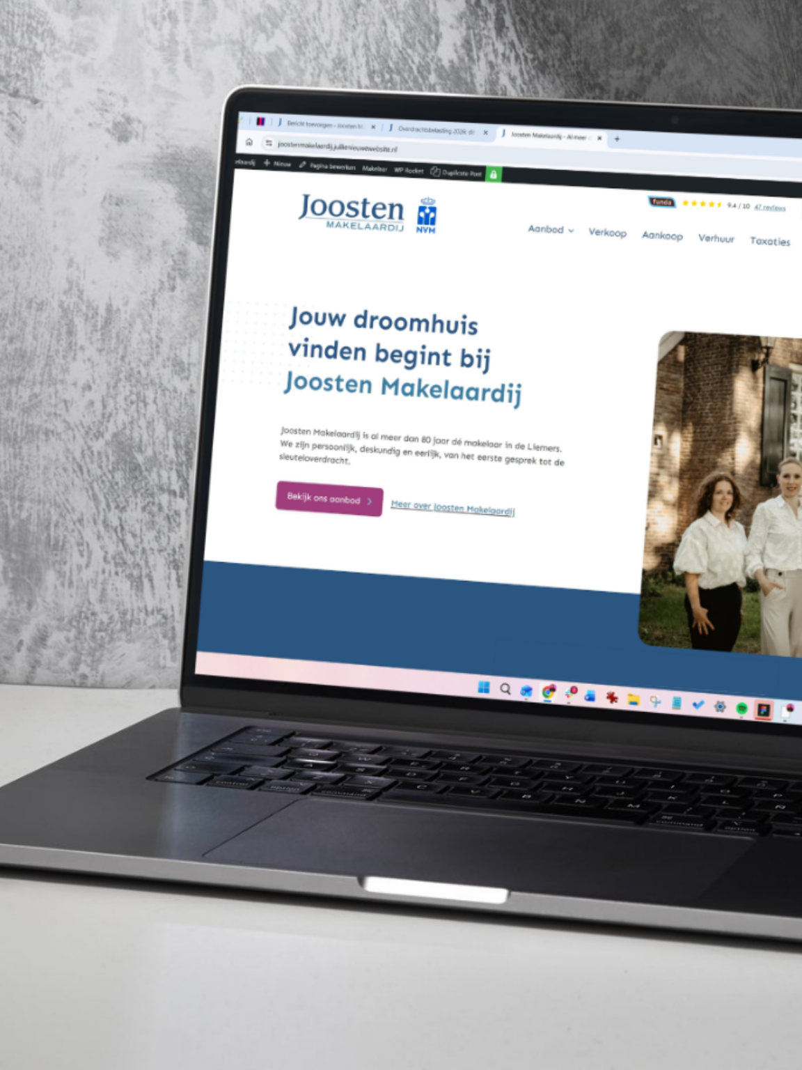 Nieuwe website Joosten Makelaardij