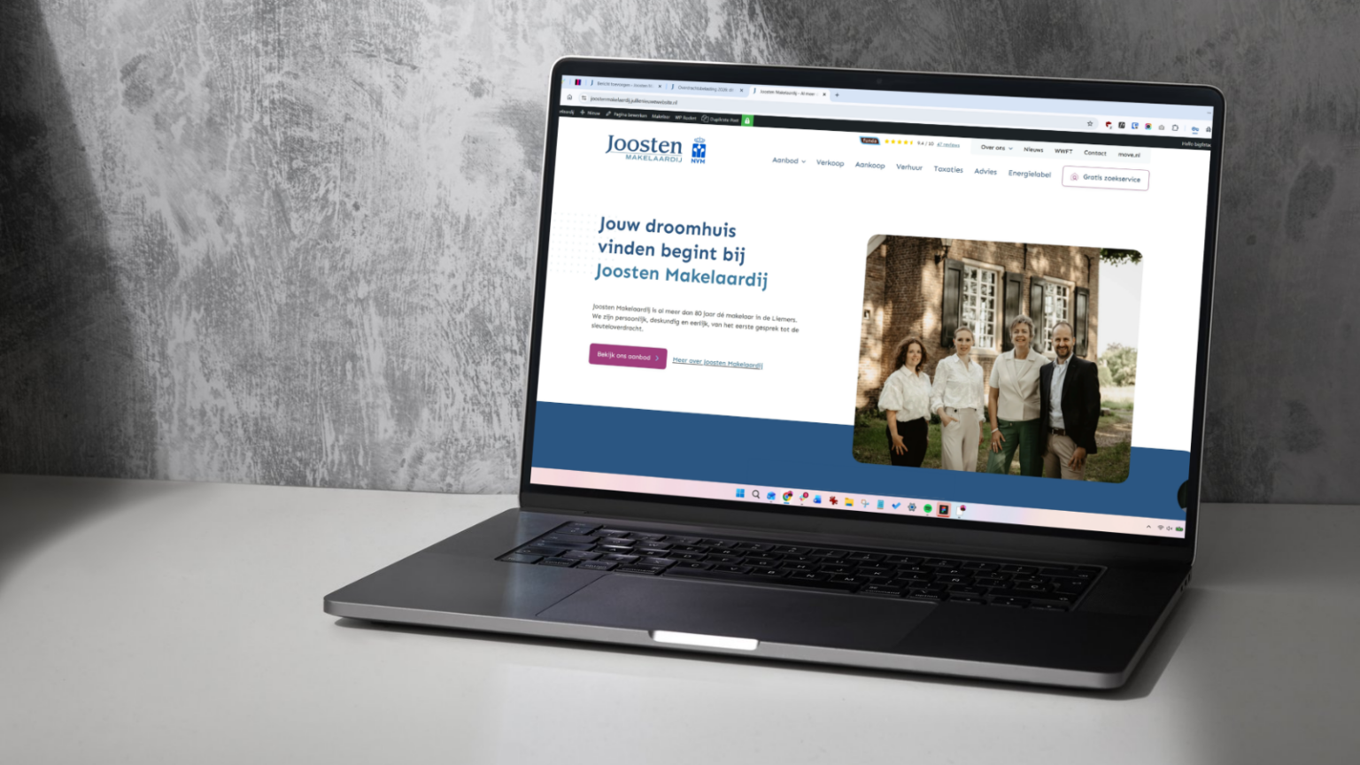 Nieuwe website Joosten Makelaardij
